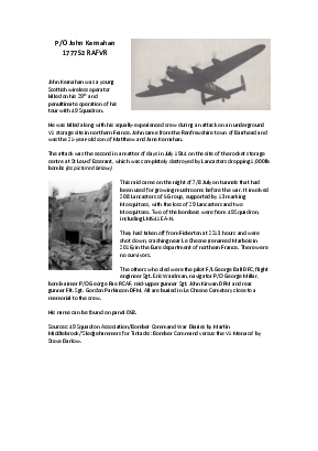 A preview of a PDF biography for Kernahan, John